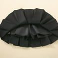 thumbnail image 4 of JURANMO Girls Pleated Mini Skirt Bow Knot Cute A Line Skorts Chool Uniform Cheer Skort Kids Cotton Skirts Built in Shorts Black 8 Years, 4 of 7
