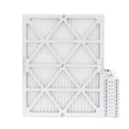 thumbnail image 4 of 12 Pack of 20x22x1 MERV 10 Pleated Air Filters by Glasfloss. Actual Size: 19-1/2 x 21-7/8 x 7/8, 4 of 9