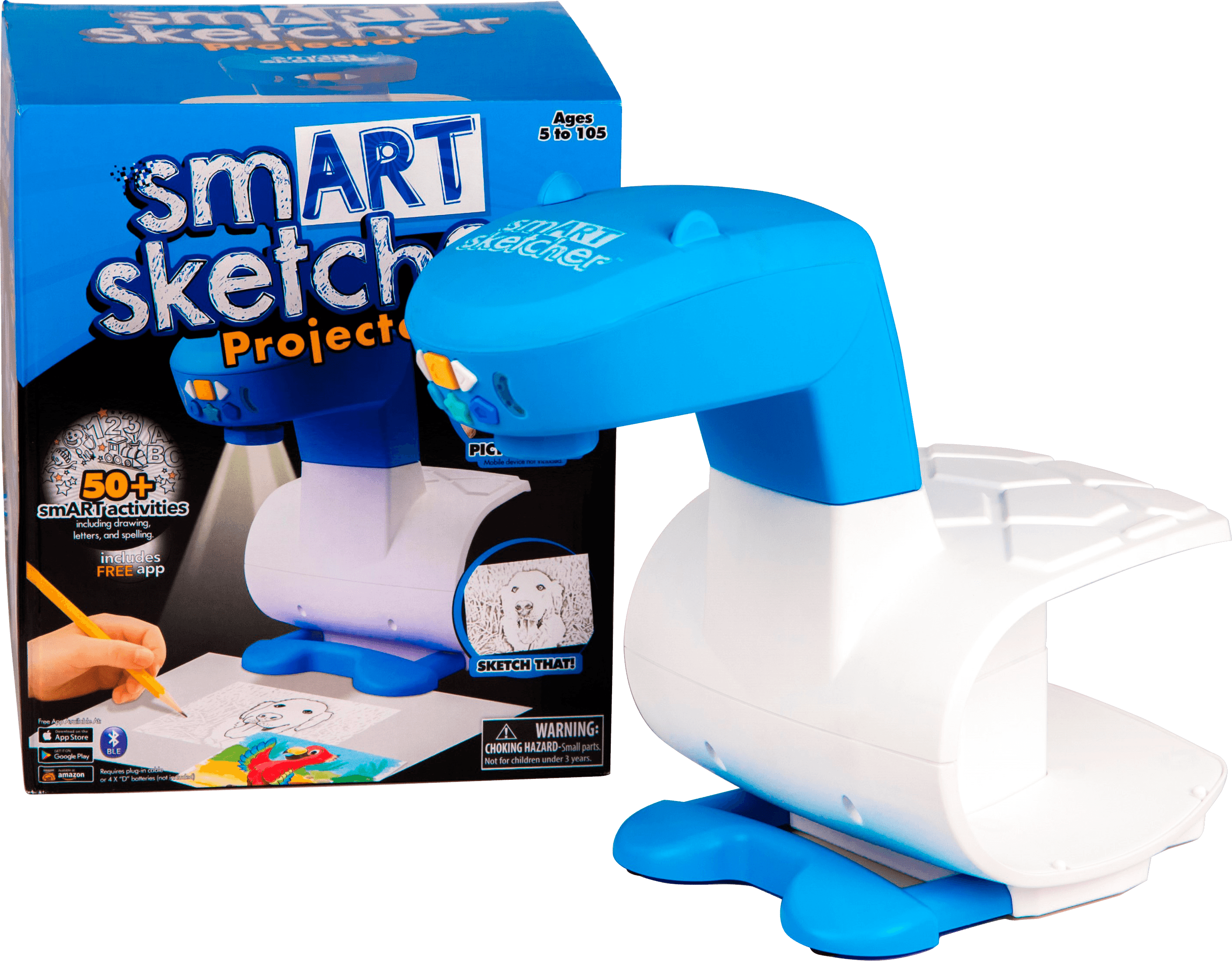 smART Sketcher SSP213 Learn to Draw Blue/White 