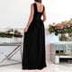 thumbnail image 4 of Vestidos de lujo para invitados de boda para mujer, vestido largo informal a la moda sin mangas, vestidos largos divididos elegantes, vestido ceremonial de noche, 4 of 5