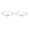 thumbnail image 1 of Jumpingount de metal, abierta de estilo Simple, decoración de ropa para el cuerpo, accesorio de joyería, pulseras, brazalete para Type2 NO2 Jumpingount CBP234440, 1 of 1