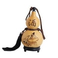thumbnail image 3 of Botella de calabaza natural para almacenar agua para acampar, uso en interiores y exteriores 750 ml, 3 of 8