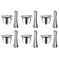 thumbnail image 1 of Cápsula Reutilizable Recargable Acero Inoxidable+Tamper para Nespresso (B), 1 of 2