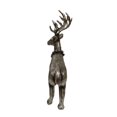 Holiday Time Polyresin Reindeer Tabletop Decor, Silver, 19"
