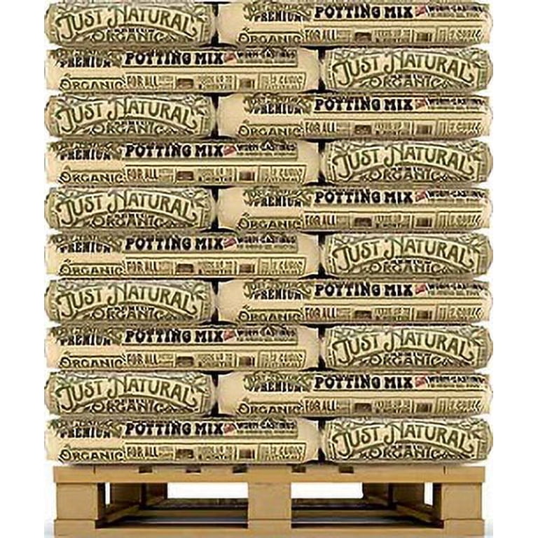 Just Natural® Organic Container & Potting Mix, 2 CuFt - Walmart.com