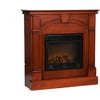 Colton Electric Fireplace, Classic Mahogany