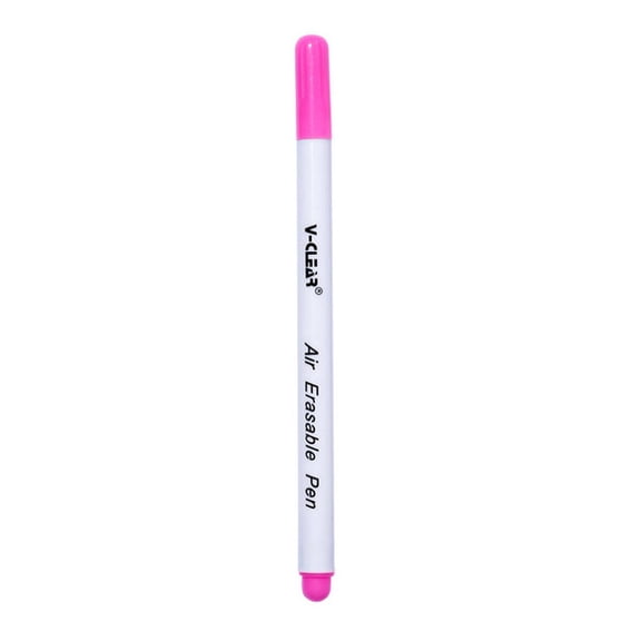 CCOCC 6 Pcs Fabric Markers,Eco-Friendly Materials Fabric Markers Permanent for Clothes,Perfect Detail Presentation Fabric Paint for Clothes Permanent,Magenta
