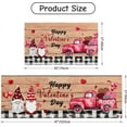 thumbnail image 2 of Valentine''s Day Kitchen Rugs and Mats, Truck and Gnome Kitchen Mats 2 Pieces Happy Valentines Day Kitchen Rugs Farmhouse Love Valentines Day Decorations Rugs 17 X 30 inch -17 X 47 inch, 2 of 6