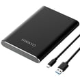 thumbnail image 1 of Disco duro externo portátil HWAYO 1TB USB 3.1 tipo C, 1 of 7