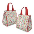 thumbnail image 2 of Pioneer Flower Floral Print Pattern Insulated Lunch Bag for Women & Adults,Large Portable Soft Cooler Lunch Bag,Thermal Food Storage Tote with Pearl Cotton,8.66L,8.75x5.75x9.5 Inch, 2 of 6