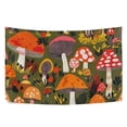 thumbnail image 6 of Yayeee Tapestry Wall Hanging for Bedroom 60" x 51" Living Room Home Wall Art Decor, Vibrant Mushroom, 6 of 7