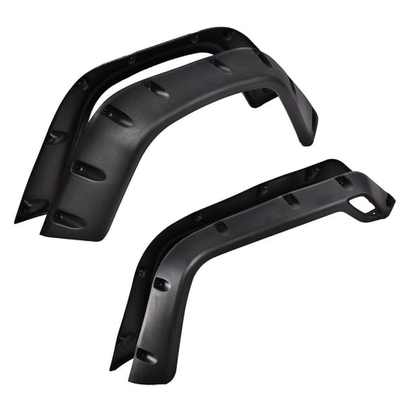 CROSSDESIGN Fender Flares Fit for Jeep Wrangler TJ LJ 1997-2006