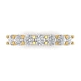 thumbnail image 2 of 1.19 ctw Wedding Band for Women - 18K Yellow Gold Simulated Diamond Stackable Eternity Ring, 2 of 7