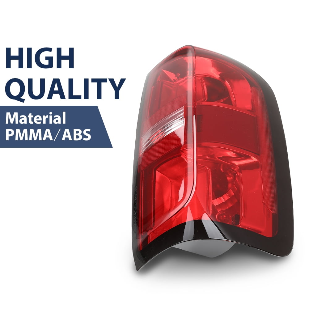PIT66 Tail Light w/Bulbs Right Passenger Side Fit for Chevy Colorado 2015-2022 Fit for 4-Door Crew Cab and 4-Door Extended Cab Only