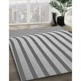 thumbnail image 3 of Ahgly Company Machine Washable Indoor Rectangle Transitional Smokey Gray Area Rugs, 3' x 5', 3 of 7