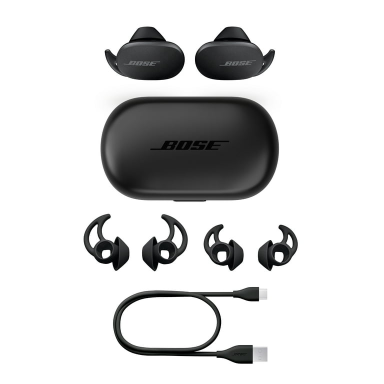 Bose QuietComfort Triple Black Noise Cancelling Wireless Earbuds