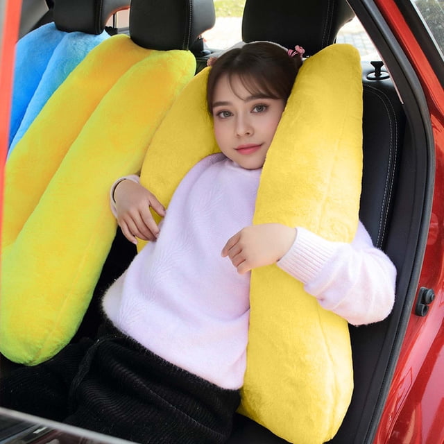 Yhmxh Pillow Covers Throw Pillow Covers Pillow Protector U-shaped Multi-functional Car Plush Pillow Cushion Neck Seat Waist Pillow Pillow Pillow Sleeping Duales Use Back Pillows