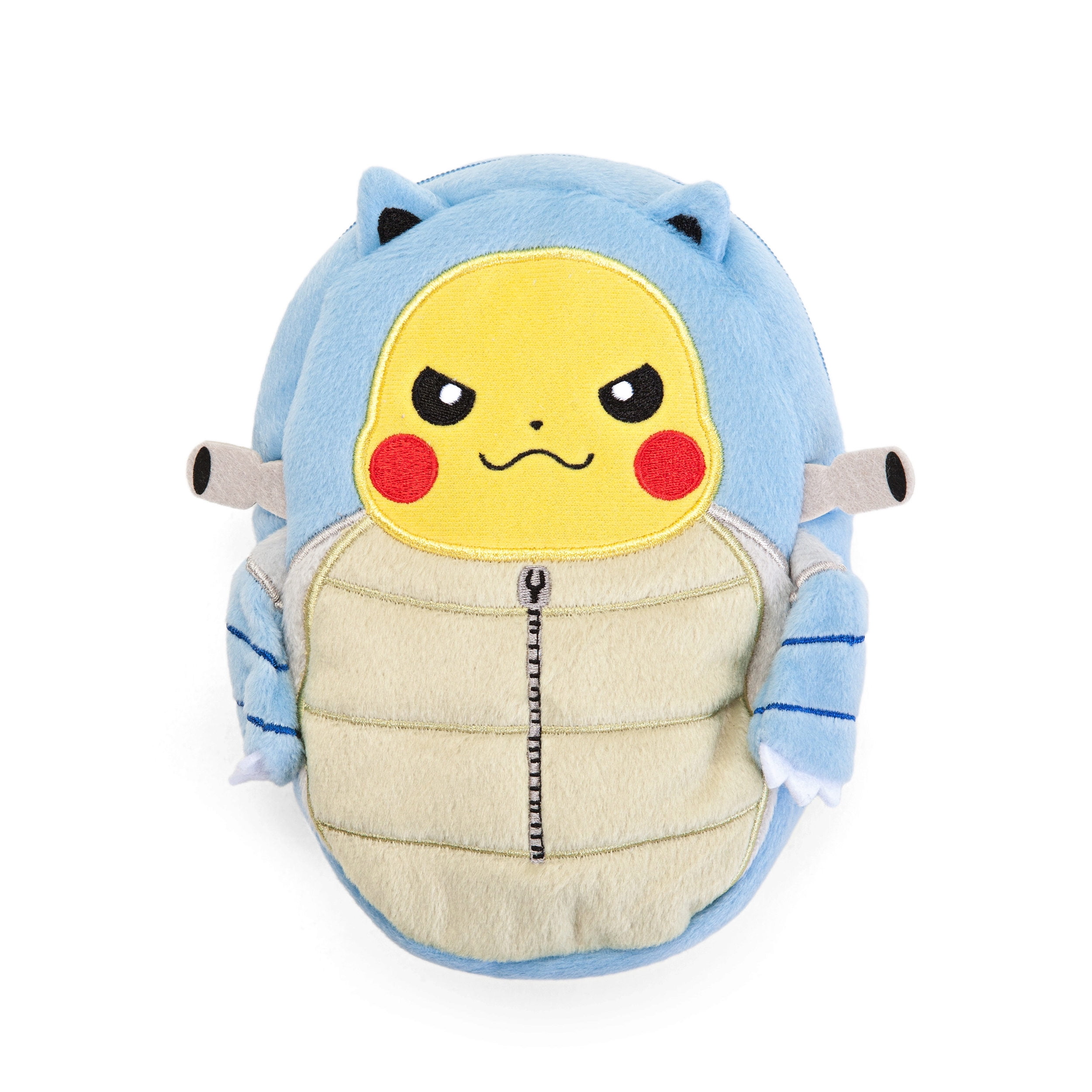 Pokemon Pikachu in Blastoise Sleeping Bag 7 inch Nebukuro Collection Plush Pouch