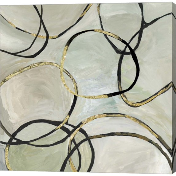 Infinity Rings II by Tom Reeves, Canvas Wall Art, 24W x 24H