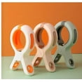 thumbnail image 1 of serony Mixed color clothes drying sheets, windproof clips, clothes drying clips, mixed color, 1 of 1