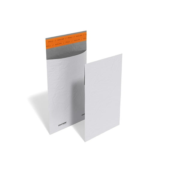 Staples Coastwide Professional Self-Sealing Poly Mailer 6" x 9" White 300/Carton CW56636VS