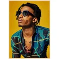 thumbnail image 3 of Lienzo impreso en blanco y negro con diseño de rapero, cómic, cantante pop, Playboi, Carti, Die Lit, álbum de música, póster de portada, decoración de la habitación del hogar, 3 of 5