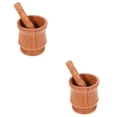 thumbnail image 6 of unbranded 2 Sets of Pestle Set Plastic Spice Garlic Crusher Grind Bowl Household, 6 of 8