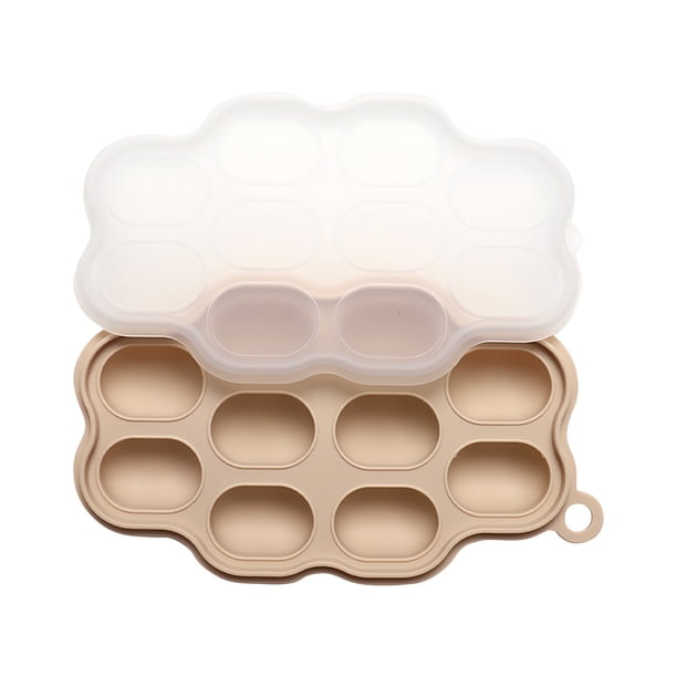 XWSHYW Envuelto En Hielo Hielo con 10 Compartimentos, Complemento Alimenticio de Calidad Alimentaria, Congelador, Fabricación de Hielo Doméstico con Compartimentos para Hielo