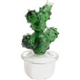 thumbnail image 2 of Cactus Glass Figurine Simple Crystal Artificial Plant Statue Sculpture Desktop Car Interior Ornament Table Decor Style C, 2 of 8