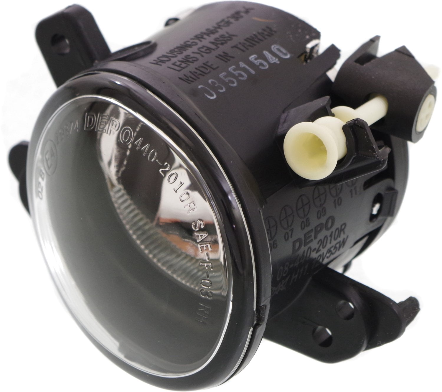Garage-Pro Front Fog Light Set of 2 Compatible With 2006 Mercedes Benz CLS500, 2006-2007 Mercedes Benz ML500, Halogen, With bulbs Driver and Passenger Side