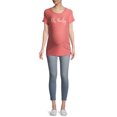 thumbnail image 3 of Oh! Mamma Maternity Women's Skinny Jeans with Demi Panel and Frayed Hem (Women's & Women's Plus), 3 of 6