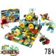 thumbnail image 2 of Plantas vs. Zombies batalla del cielo del fondo marino modelo bloques de construcción Kits de ladrillos Set Peashooter Gatling Pea Shooter figura juguete para regalo, 2 of 2