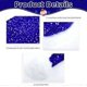 thumbnail image 4 of KONVINIT Sequin Santa hat Christmas Hat for Adult Luxury Plush Xmas Hat with a Pompom for Men and Women, 4 of 4
