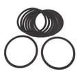 thumbnail image 1 of Speaker Sealing Gasket, 2mm Thickness Speaker Sealing Rings 210mm OD  for Replacement, 1 of 7