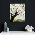 thumbnail image 4 of ZFLMY White Flowers Print On Canvas Wall Decor For Home Living Room Bedroom Office - Ideal Gift For Various Occasions - Enhance Room Atmosphere And Aesthetics 16x20in, 4 of 5