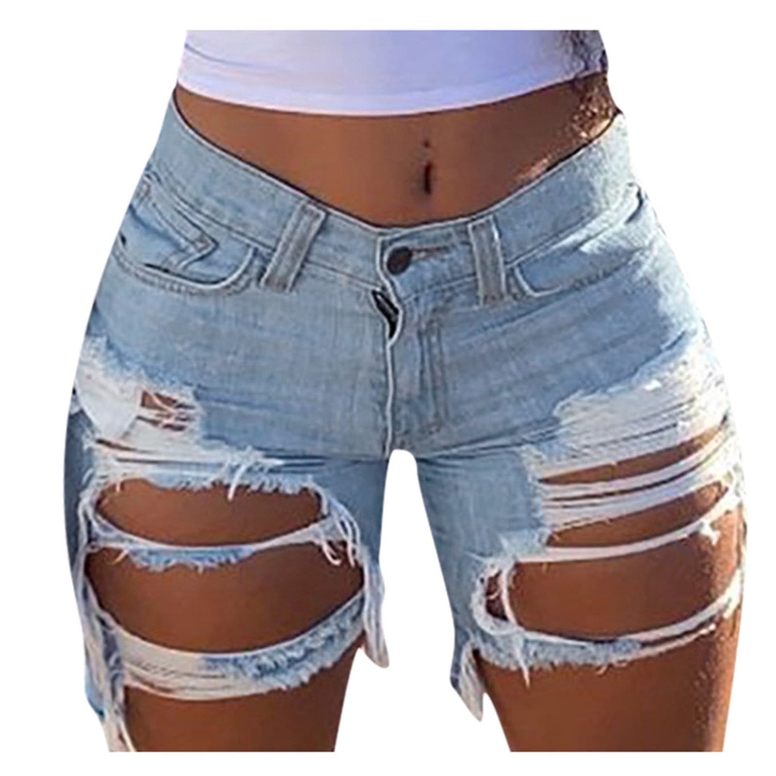 XZTZ Jean Shorts Womens Casual Denim 