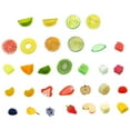thumbnail image 4 of Wweixi 5pack/lot Long-lasting PVC Fruit Slice Model For Store Samples Mall Emissions Watermelon Slices 26, 4 of 6