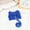 Blue, variant on Adorable Pet Clothes for Cats & Small Dogs - Charming Spring & Autumn Wear Chamois Leather Bow Tie Chest Back