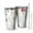 White Christmas Tree, variant on 16oz Tumblers Beige Christmas Tree Pattern Stainless Steel Vacuum Insulated Double Wall Travel Tumbler Cups Mug with Lid and Straw,Cleaning Brush for Coffee,Tea
