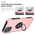 thumbnail image 6 of SZMLOGB Phone Case for iphone 11Pro(5.8") with Ring Holder Shock Resistant Scratch Resistant PC Silicone Heavy Duty Protective Case-pink, 6 of 6