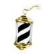 thumbnail image 1 of Barber Pole Light Classic Barber Shop Pole LED Para Peluquería Interior Y Exterior 32 Blanco Y Negro, 1 of 8