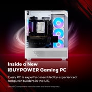 iBUYPOWER Element Gaming PC Desktop Computer Intel Core i7 14700F CPU, NVIDIA GeForce RTX 5060Ti 8GB GPU, 16GB DDR5 RGB 5200MHz RAM, 1TB NVMe SSD,Windows 11 Home,Gamer Keyboard and Mouse- EWI7N56T02