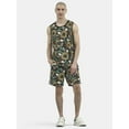 thumbnail image 2 of No Boundaries Men's & Big Men's Solid and Printed Mesh Tank Top, Sizes XS-5XL, 2 of 5