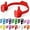 Multiple Colors, variant on 24 Pcs Thumbs up Cell Phone Stand Holder, Tablet Display Stands Adjustable Mobile Phones Stand Smartphone Desktop Holder for Desk Offices Bedrooms Airplanes Travel (Multiple Colors)