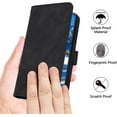 thumbnail image 3 of 12 Mini Phone Case,for iPhone 12 Mini Wallet Case,[Kickstand][Wrist Strap][Card Holder Slots] TPU Interior Protective for iPhone 12 Mini Case,PU Leather Folio Flip Cover for iPhone 12 Mini (Black), 3 of 14