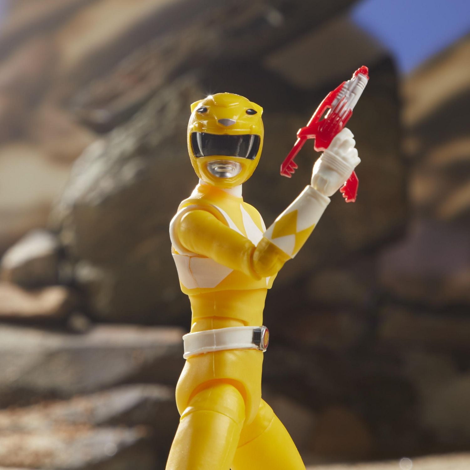 Power Rangers Lightning Collection - Figurine jouet de collection Mighty Morphin Ranger jaune