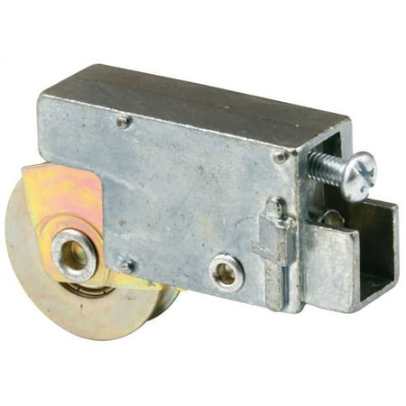 Single 1-1/4 in. Steel Roller Assembly, Acorn Diecast Unique Housing