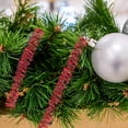 thumbnail image 3 of 100Pcs 30cm Chenille Stems Christmas Tree Ornament for Home Party Xmas Decoration DIY Art Supplies (Red), 3 of 5