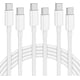 thumbnail image 1 of 10 Pies para I phone 15/15 Pro/15max, I Pad /MaC/Samsung Cable Cargador USB C a USB C 10 Pies 2.0, Cable de Carga Tipo C para iPad Mini 6, iPad Pro 2020, iPad Air 4, Macbook Pro, Galaxy-3 pack, 1 of 6