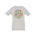 thumbnail image 1 of Circle Of Flowers T-Shirt Infant -Image by Shutterstock,  6 Months, 1 of 4